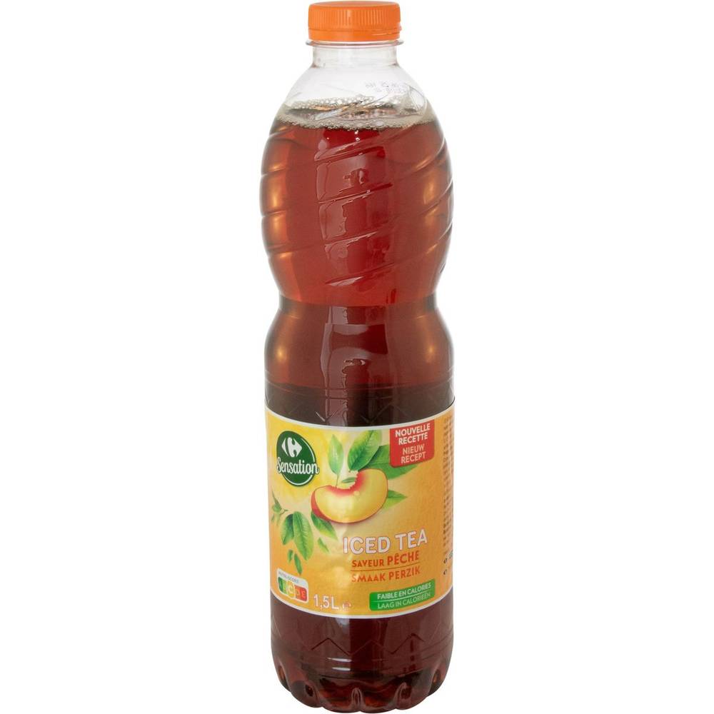 Carrefour Thé Glacé Saveur Pêche 1.5 L