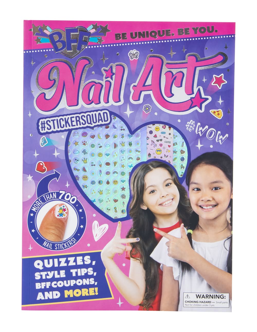 Bff Nail Art With More Than 700 Nail Stickers