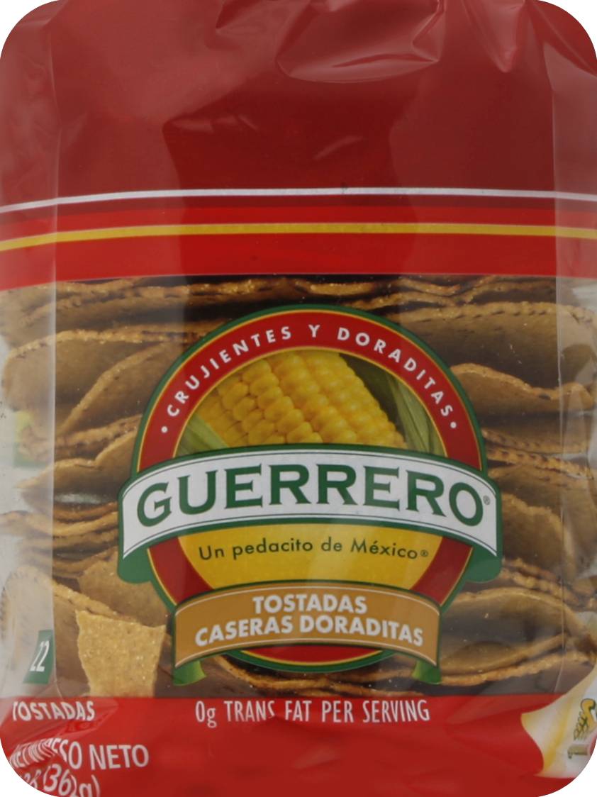 Guerrero Tostadas Caseras Doraditas (0.58 oz, 22 ct)