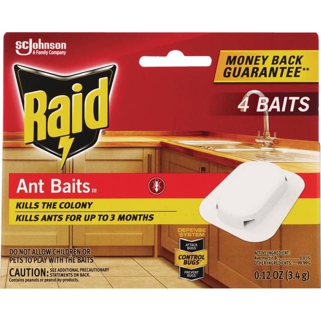 Raid Ant Killer Bait Trays Child Resistant