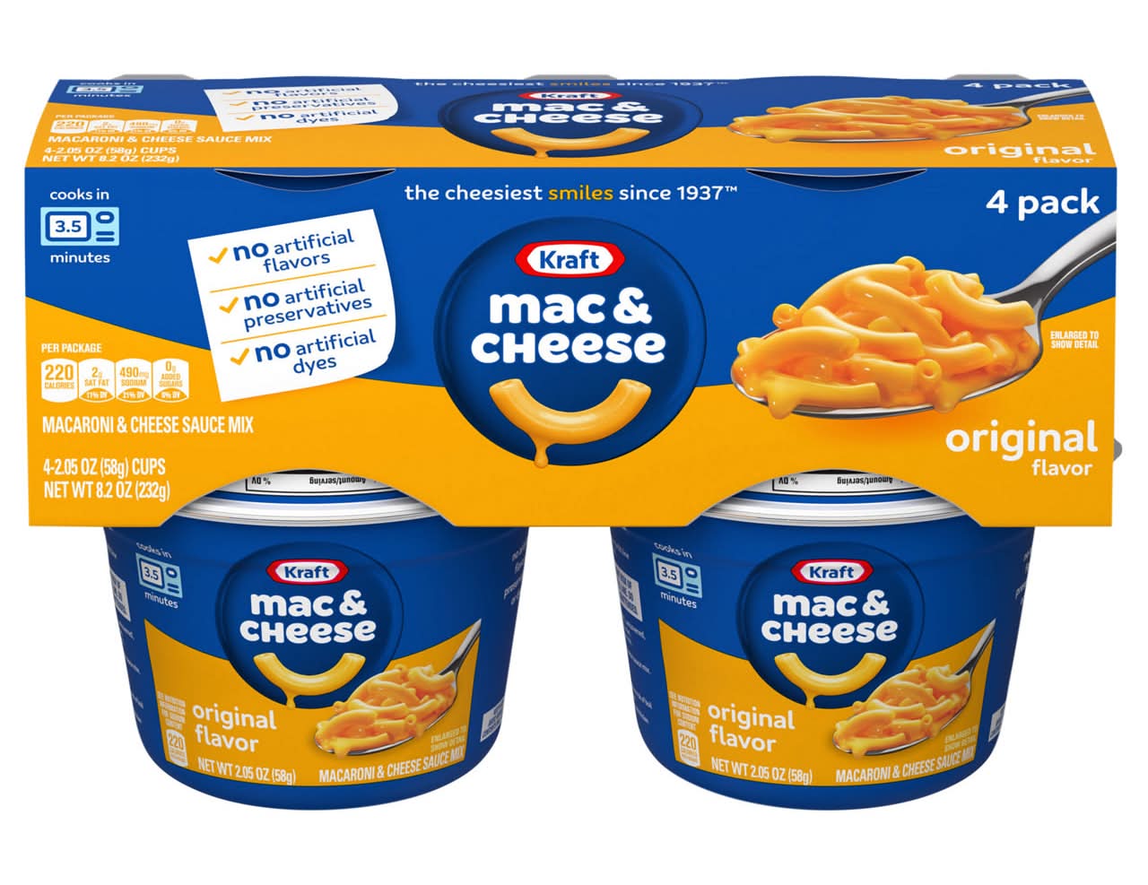 Kraft Original Flavor Mac & Cheese
