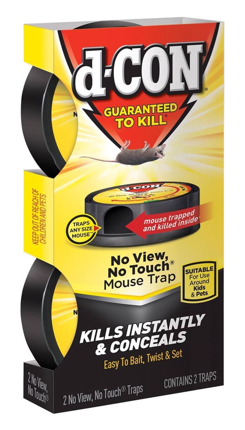 D-Con Small Snap Trap For Mice 2 Pk