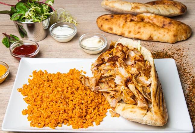 Sandwich doner poulet