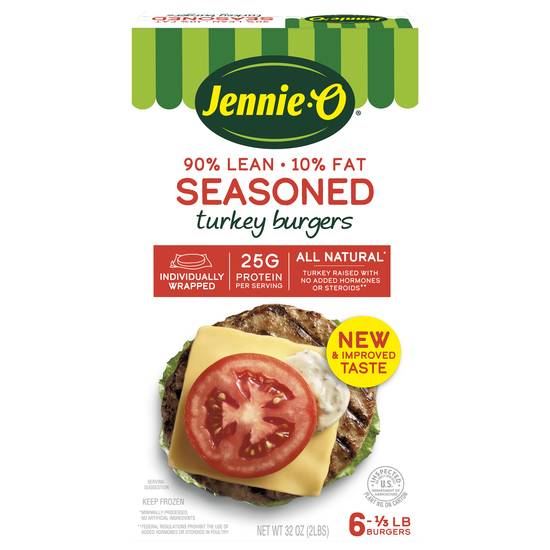Jennie-O Seasoned Turkey Burgers