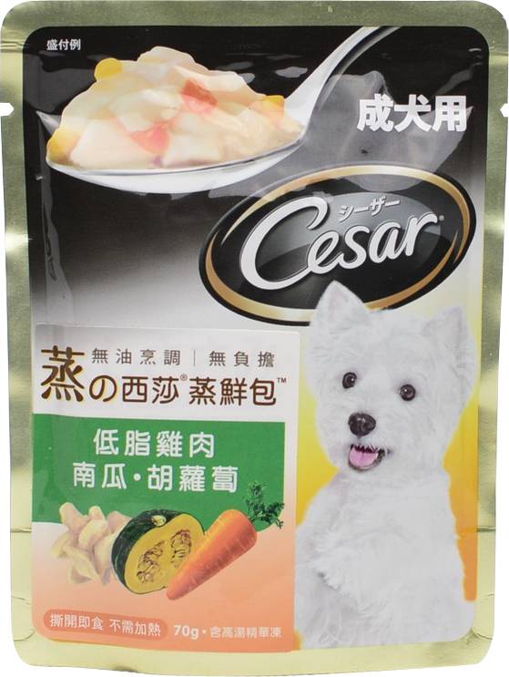 巧鮮包成犬低脂雞肉與蔬菜