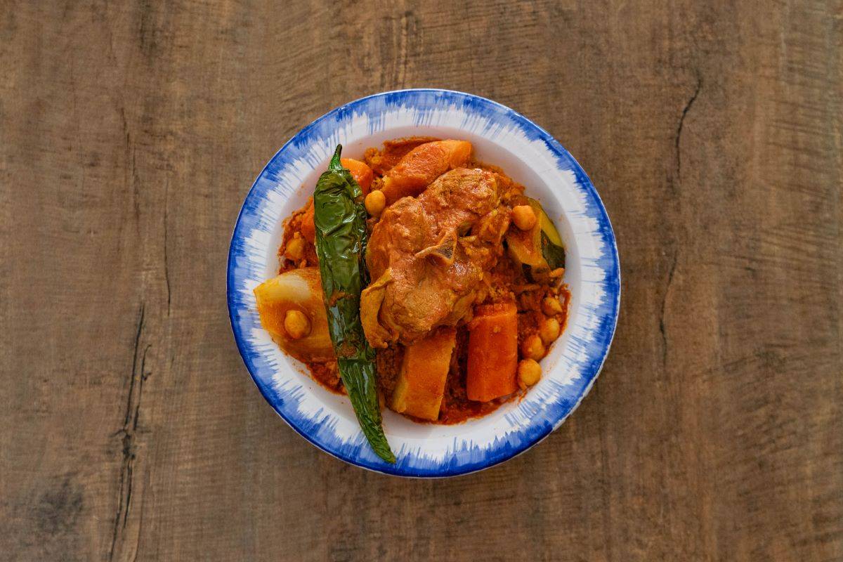 Couscous Agneau a la Tunisienne