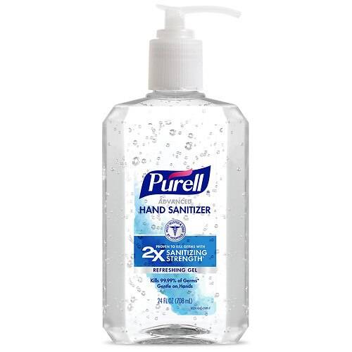 Purell Advanced Hand Sanitizer Refreshing Gel - 24.0 fl oz