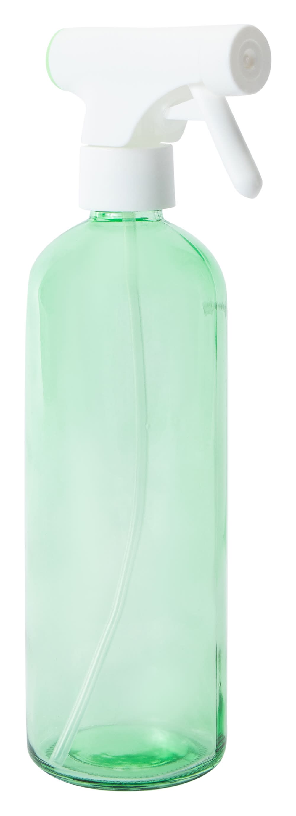 Tinted Glass Spray Bottle 16.9oz Green