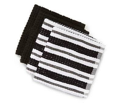 Real Living Dish Cloths ( 4 ct) (black )