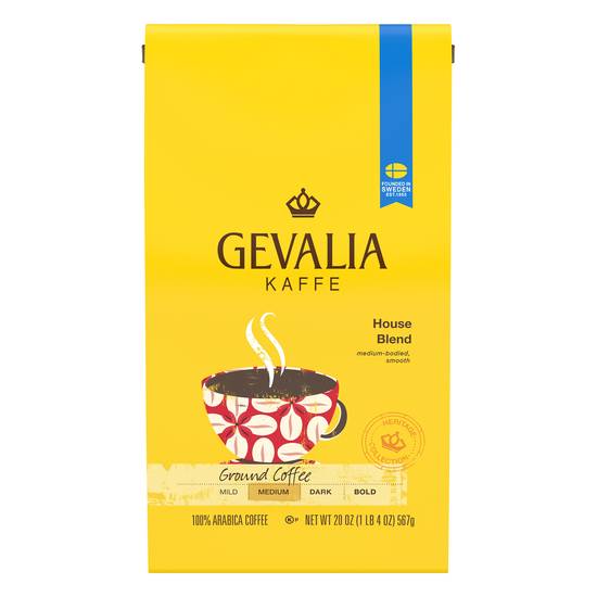 Gevalia House Blend Medium Ground Coffee (20 oz)
