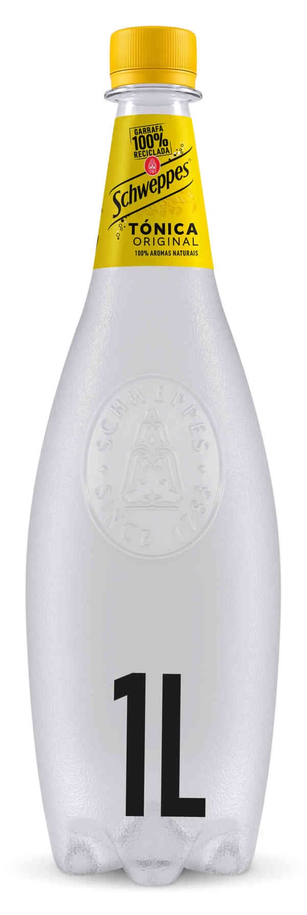 Água Tónica Schweppes (emb. 1 lt)