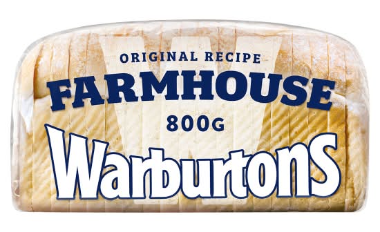 Warburtons Farmhouse Soft Bread (800g)
