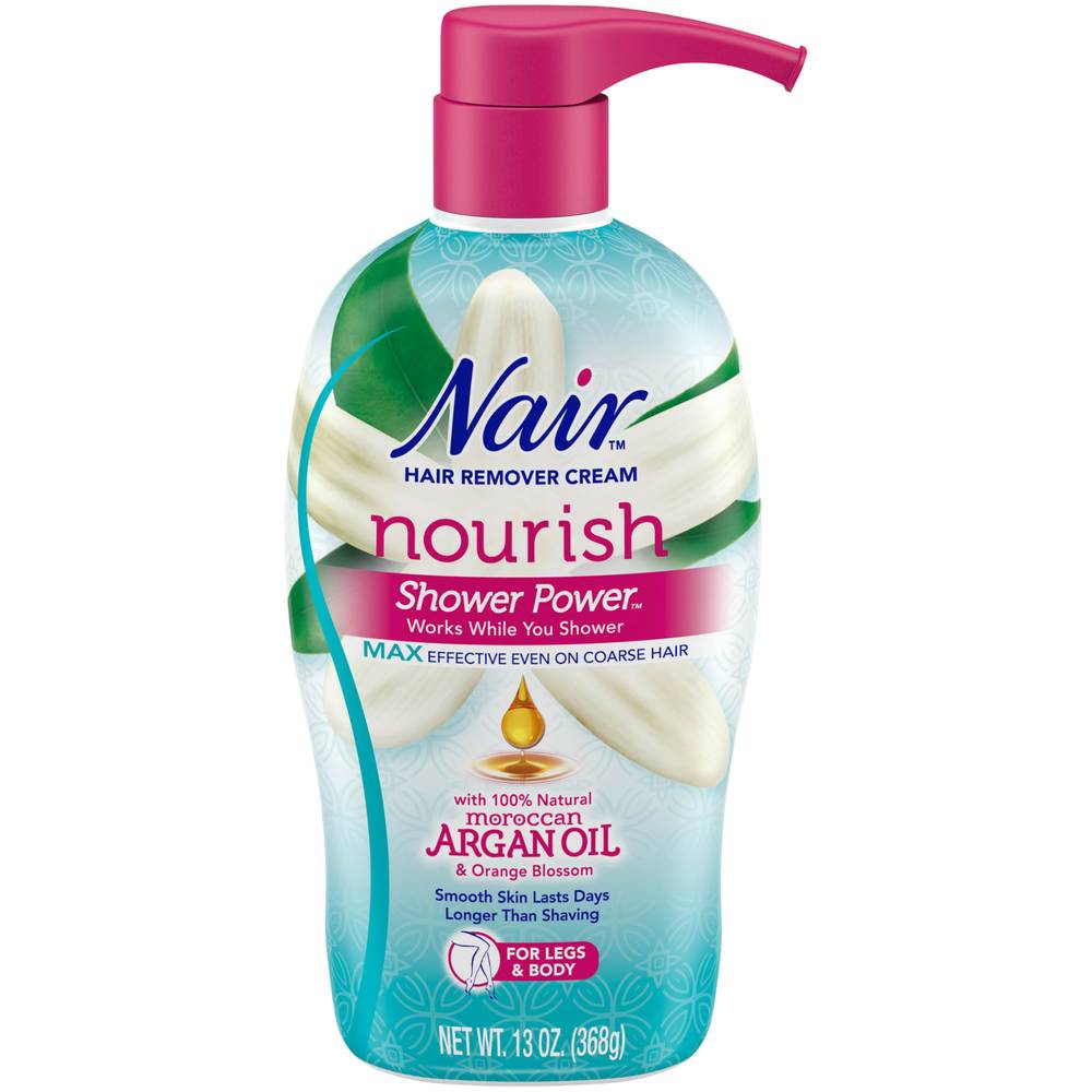 Nair Nourish Shower Power Hair Remover Cream (13 oz)