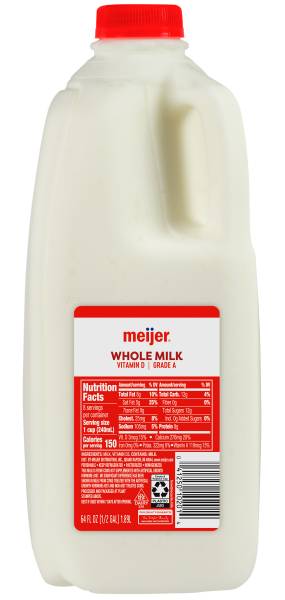 Meijer Whole Milk (64 fl oz)