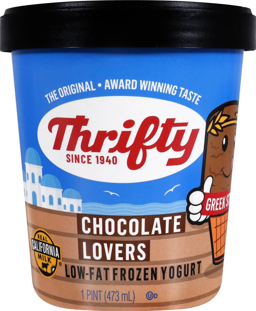 Thrifty Frozen Greek Yogurt, Chocolate (16 oz)