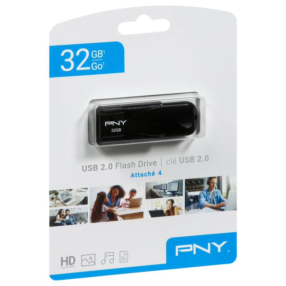 Pny 32 Gb Usb 2.0 Flash Drive