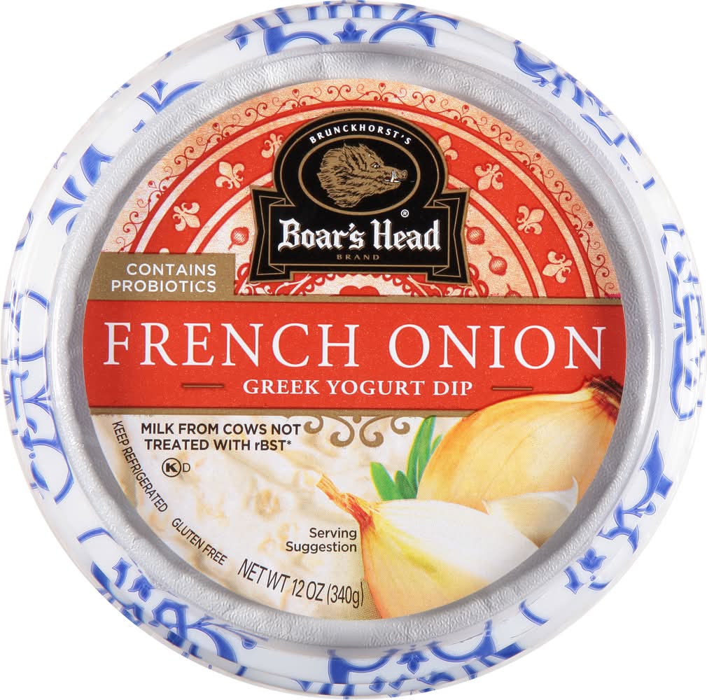 Boar's Head French Onion Greek Yogurt Dip (12 oz)