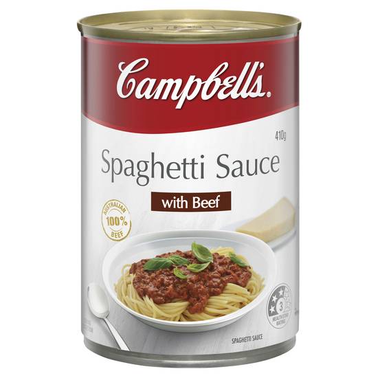 Campbell's Spaghetti Sauce With Minced Beef 410g