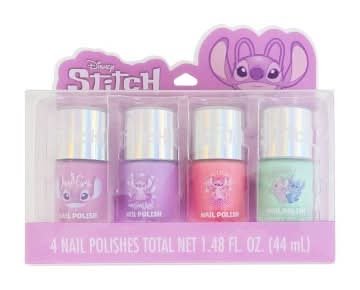 Stitch Acetate Boxed Nail Polish Set (1.48 fl oz, 4 ct)