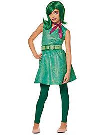 Kids Disgust Costume - Inside Out 2 (Child Medium)