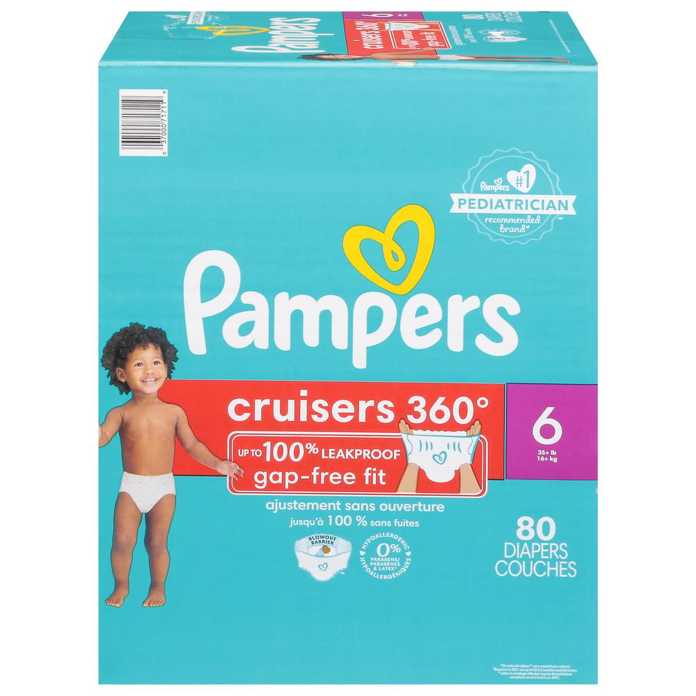 Pampers Diapers (80 ct)