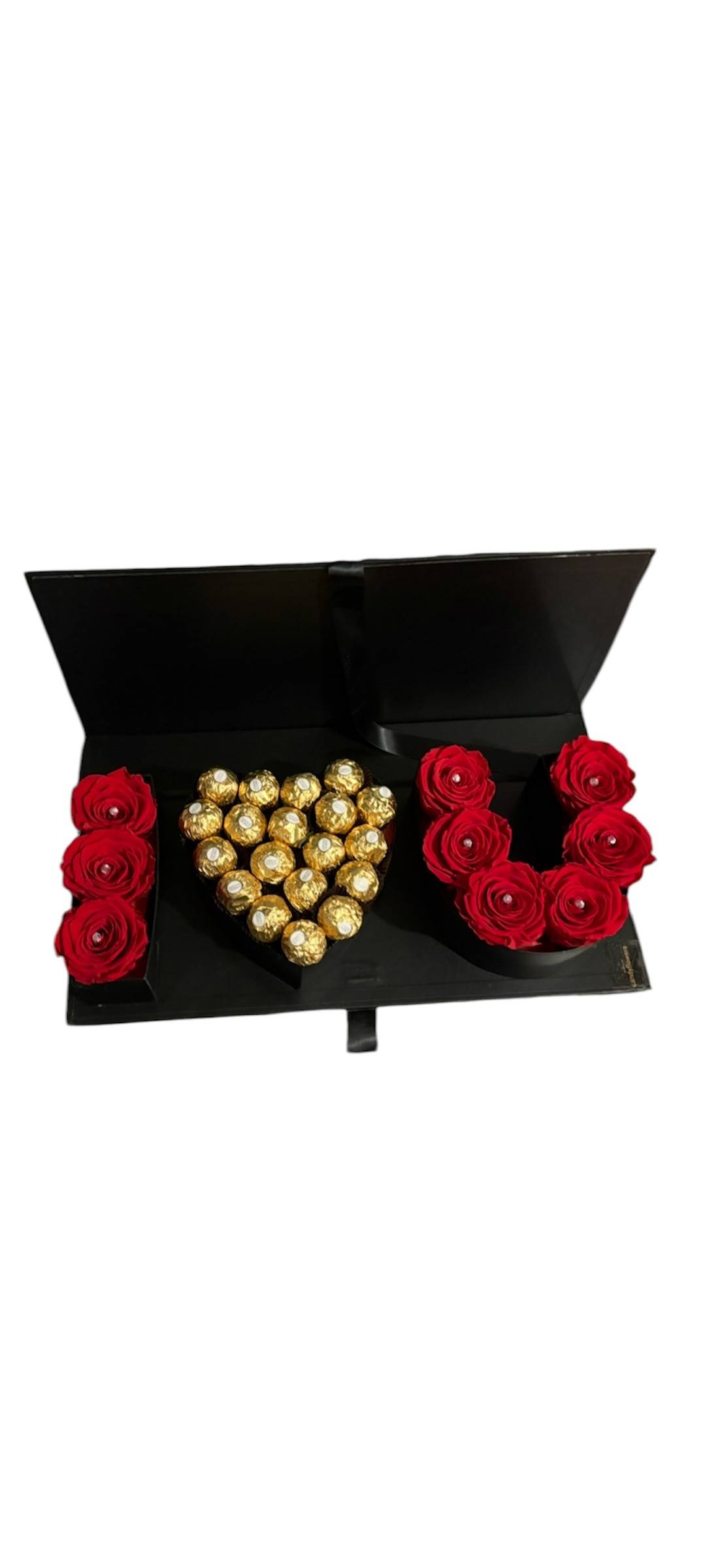 Écrin I love you Ferrero and hearth 