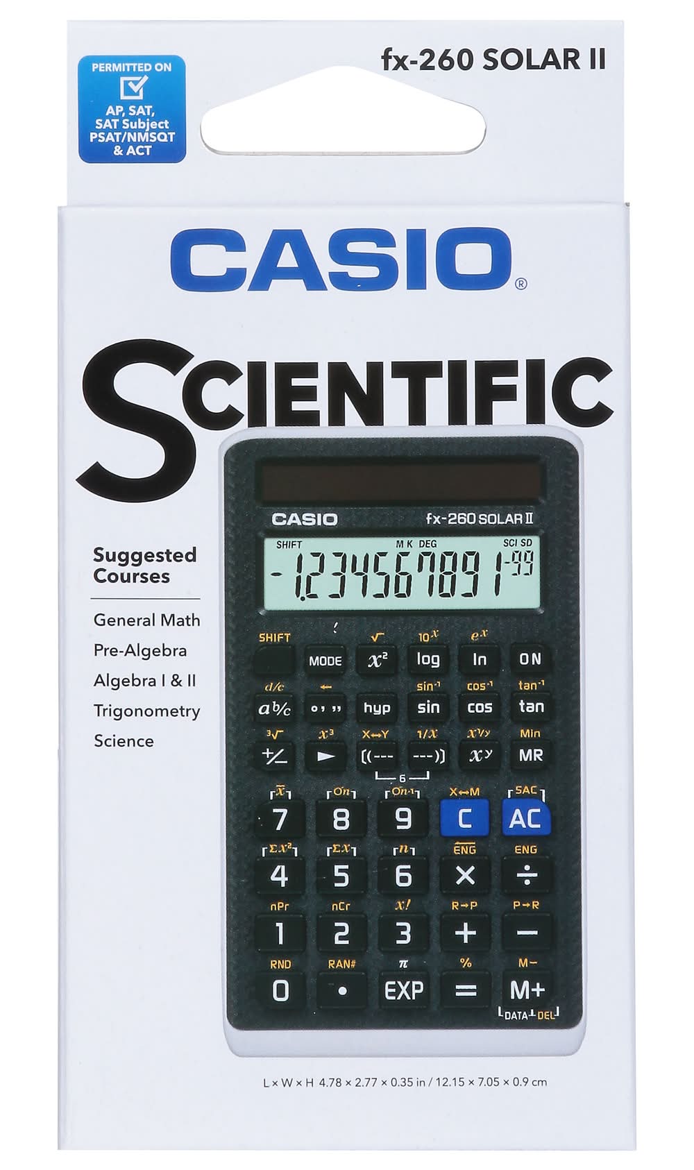 Casio Fraction Scientific Calculator