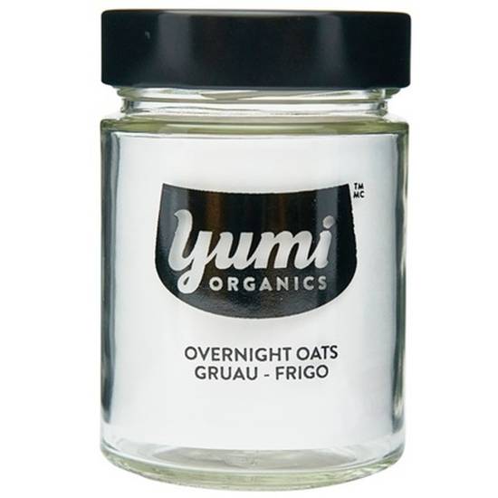 Yumi Organics Overnight Oats Jar Black (1 unit)