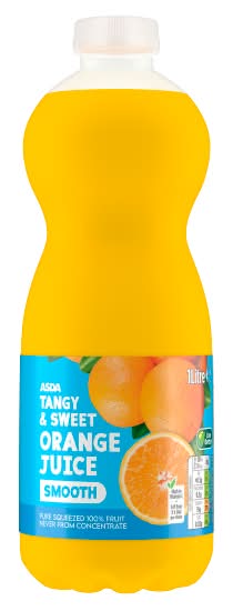 ASDA Tangy & Sweet Smooth Orange Juice (1L)