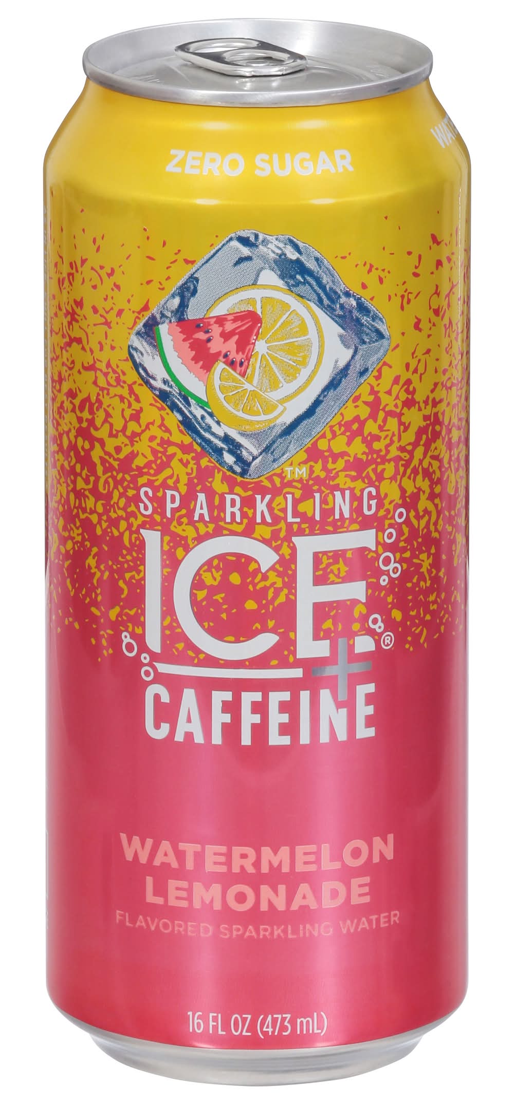 Ice +Caffeine Watermelon Lemonade Sparkling Water (16 fl oz)