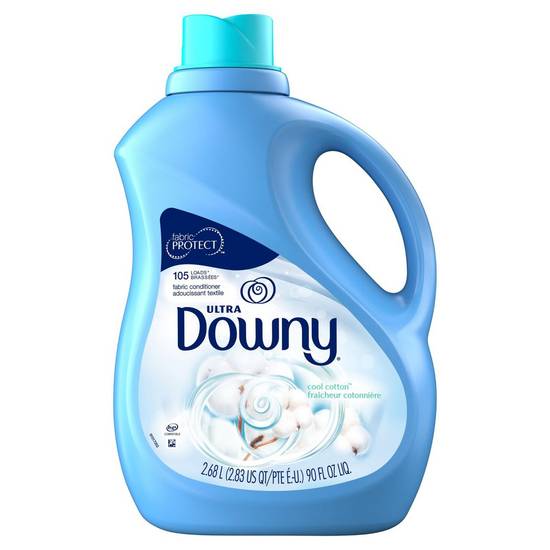 Downy adoucissant textile liquide parfum fra cheur cotonni re (2,68l ...