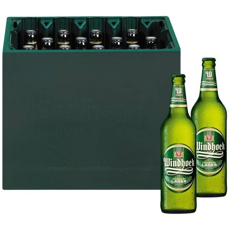 Windhoek lager 660ml 3's