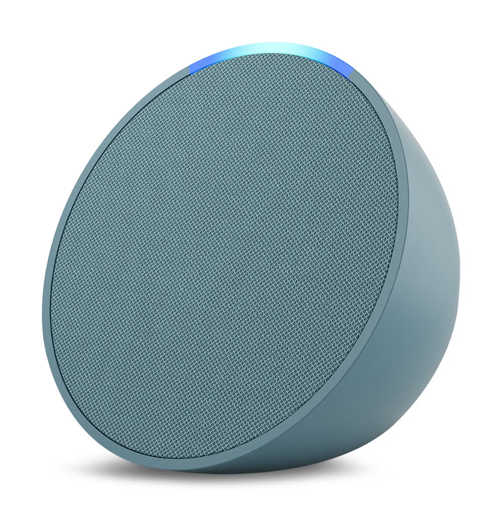 Amazon · Echo pop midnight teal, verde azulado