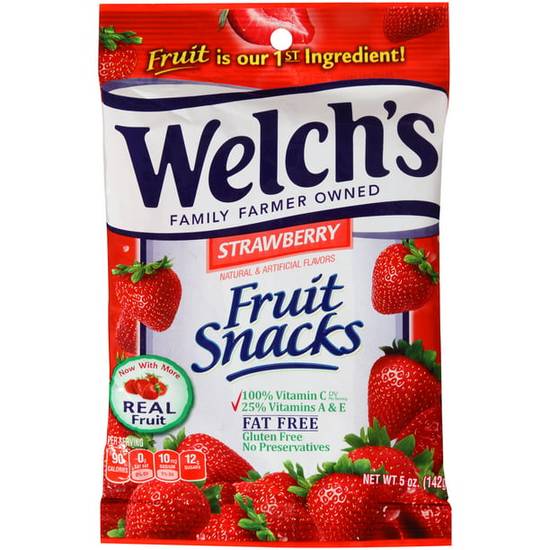 Welch'S Strawberry Fruit Snacks