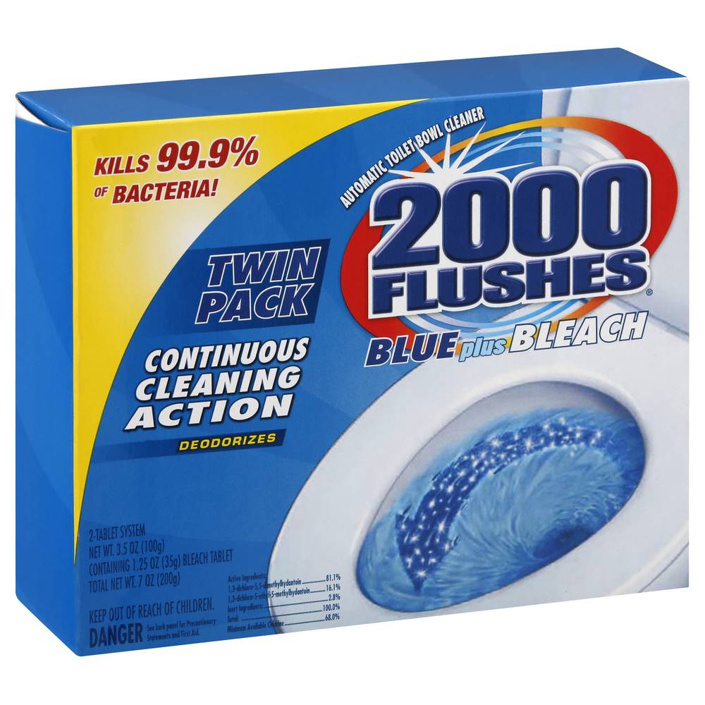 2000 Flushes Toilet Bowl Cleaner (2 oz)