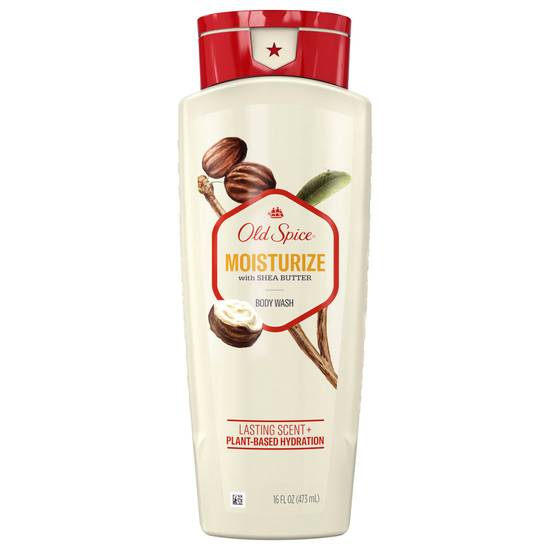 Old Spice Men's Body Wash Moisturize With Shea Butter