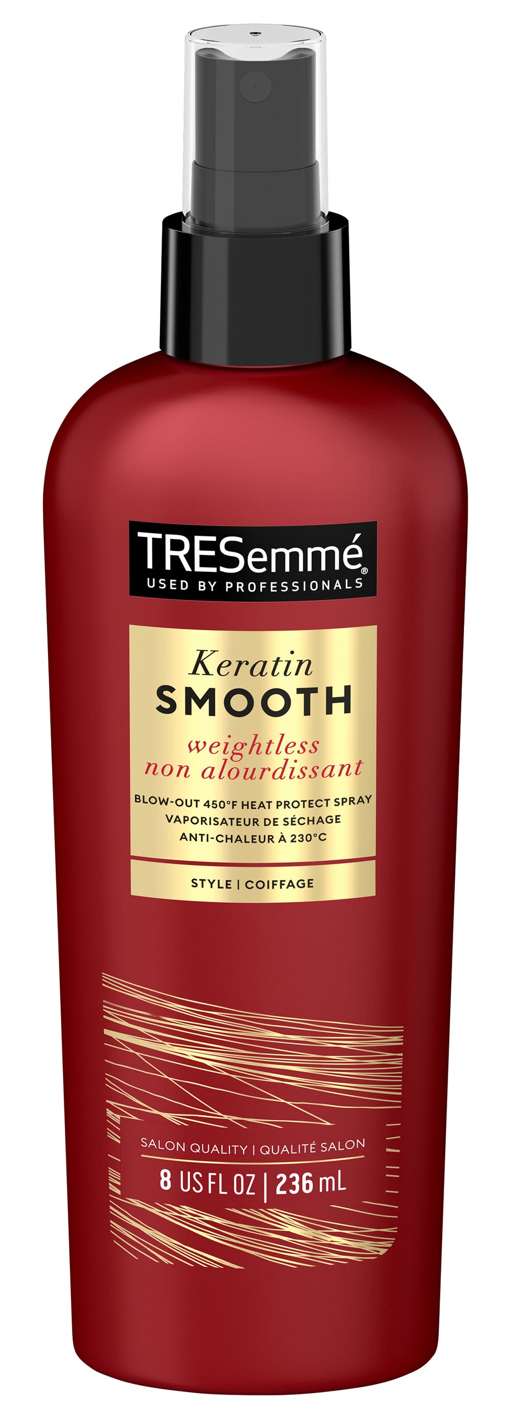 TRESemmé Keratin Smooth 5 in 1 Anti Frizz Heat Protect Spray (8 fl oz)