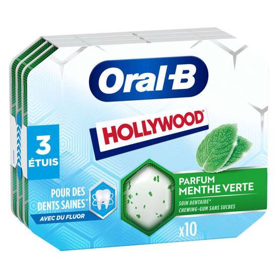 Hollywood Chewing-gum - Menthe - Oral-B x3