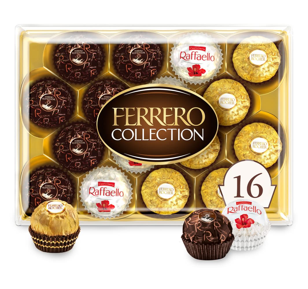 Ferrero Collection Fine Assorted Confections Gift Box (6.1 oz, 16 ct)
