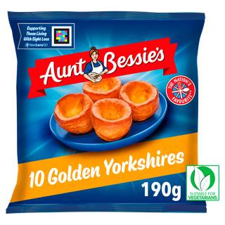 Aunt Bessie's Glorious Yorkshires Puddings (golden) (10 pack)