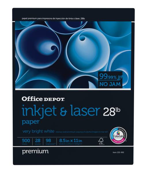 Office Depot Inkjet & Laser Paper