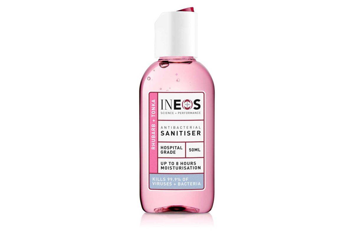 INEOS Rhubarb + Tonka Hand Sanitiser 50ml