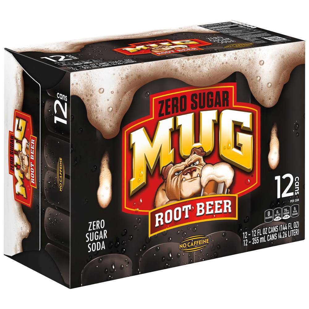 Mug Root Beer Soda (12 x 12 fl oz)