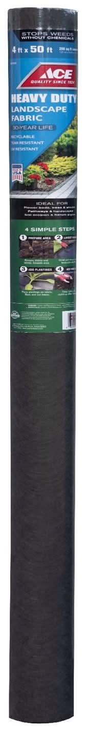 ACE 4 Ft. W X 50 Ft. L Fabric Landscape Fabric