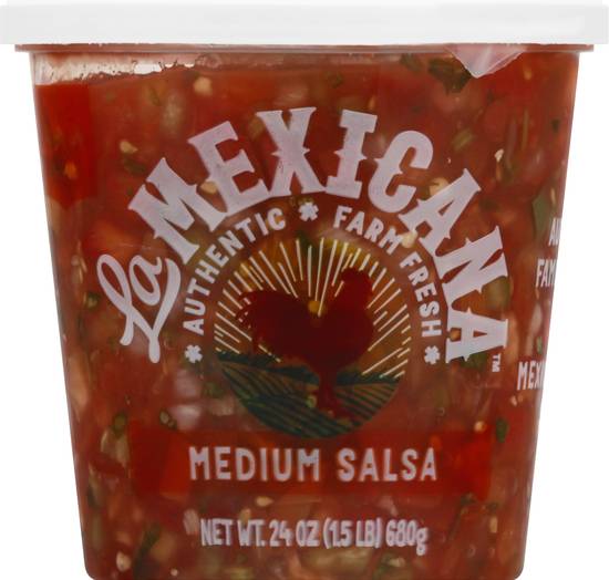 La Mexicana Authentic Farm Fresh Medium Salsa
