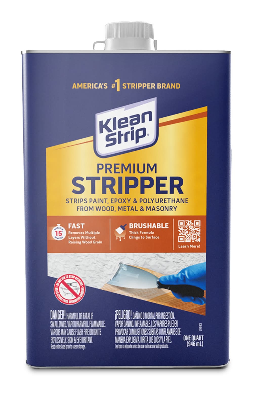 Klean Strip 1 -Quart Extra-strength Paint stripper ( Liquid )