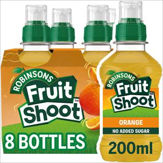 Fruit Shoot Orange Kids Juice Drink 8 X 200Ml