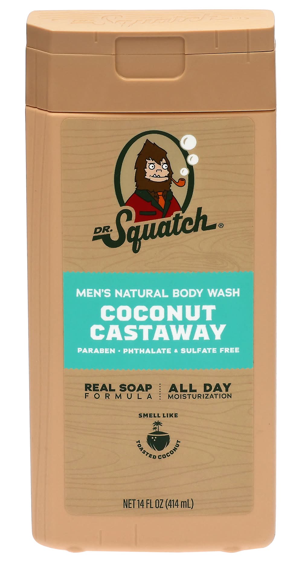 Dr. Squatch Coconut Castaway Body Wash (14 fl oz)