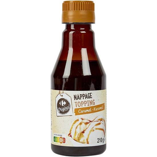 Carrefour Original - Nappage topping, caramel (210g)
