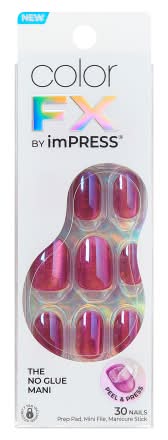 imPRESS Color Fx Press on Manicure Nails, Around You (30 ct)